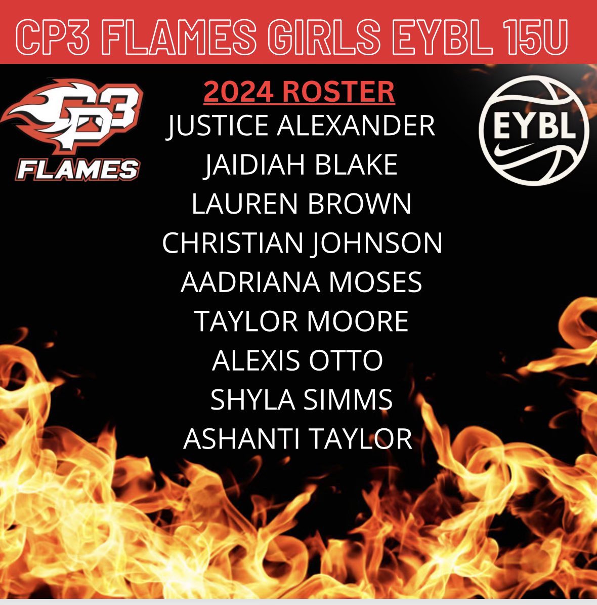 CoachCGoodman's tweet photo. Congratulations JB3 🔥🔥🔥 #FlamesGang https://t.co/NIDuToRwIN