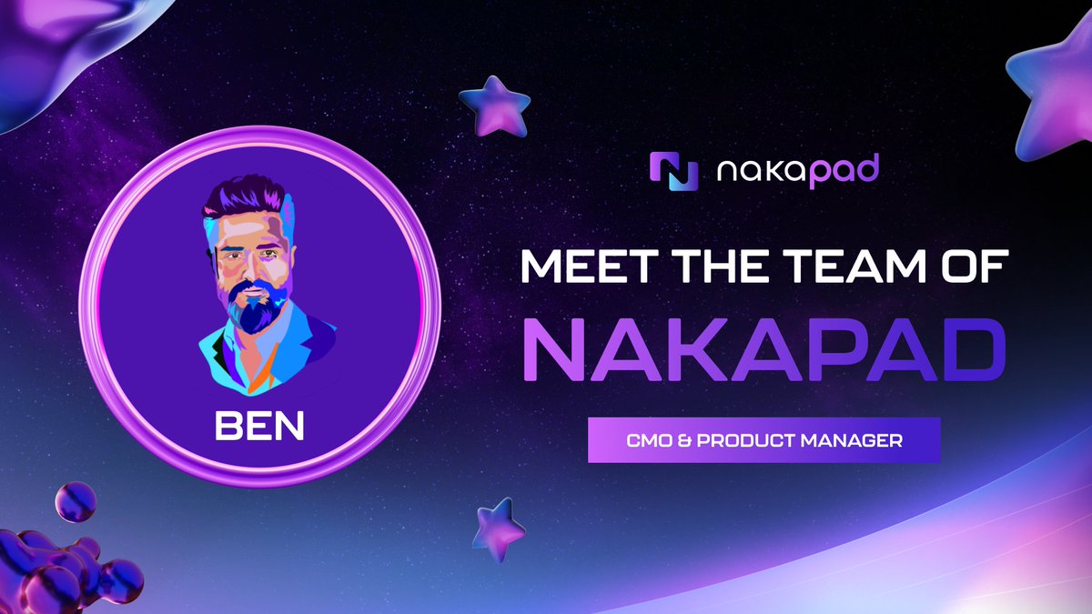 Meet Ben, the Marketing Maestro at Nakapad's Helm! 🧑‍✈️ Discover how blending creativity and strategy has set Nakapad on its path of growth & global presence. 🌏 🎲PLUS! 🎲- Find the secret word hidden in the article, comment it below on Twitter, and you could win 10 $USDT! 🤑…