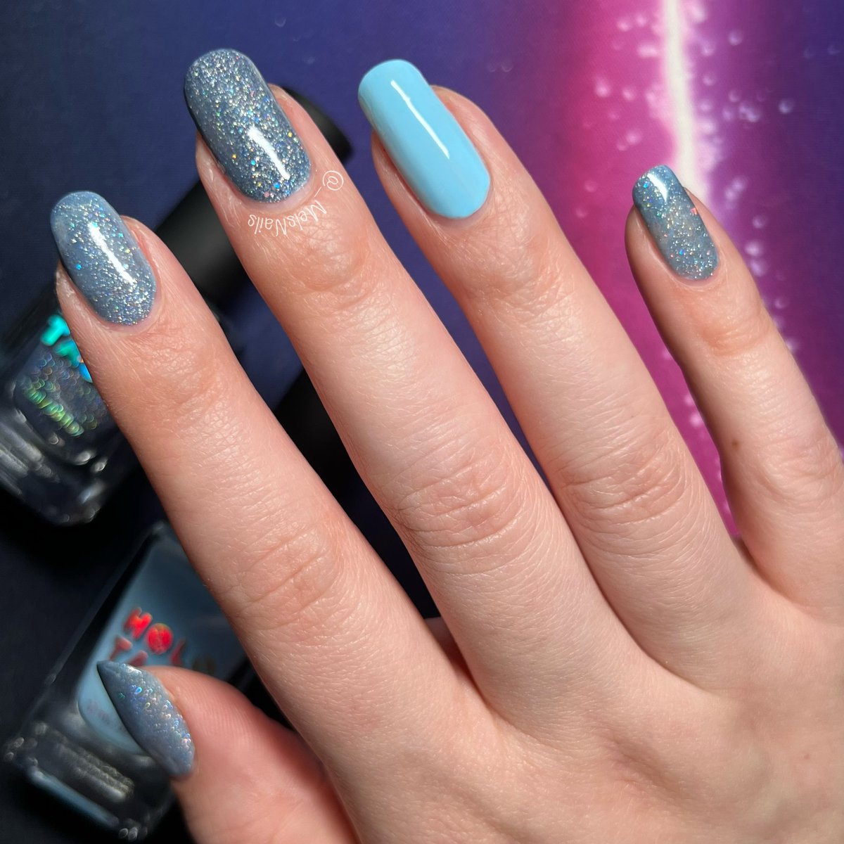 _MelsNails's tweet photo. Crystal Skies over Too Good to be Blue ๐ฉต๐
๐ป @holotaco #TooGoodToBeBlue #CrystalSkies #HoloTaco #melsnails #holotacocombo https://t.co/pTfSaf3Kzh