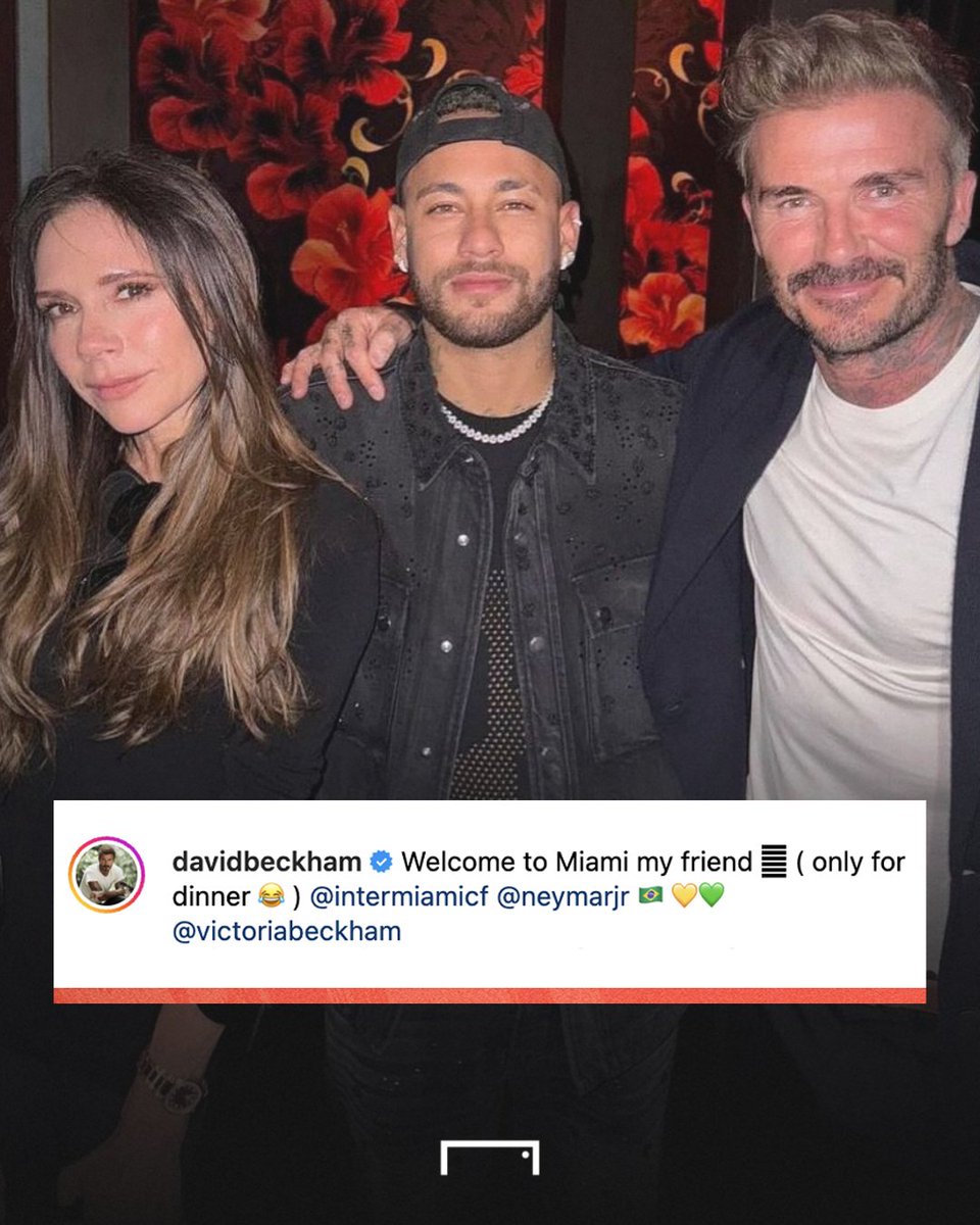 alvaropluas's tweet photo. Wow, Neymar and David Beckham in Miami? That's quite the superstar duo! I wonder what they're up to in the Magic City. Miami is known for its vibrant nightlife and beautiful beaches, so I'm sure they're having a blast. Can't wait to see if they're working on a project together or just enjoying some downtime. It's always exciting when two legends like Neymar and Beckham are in the same place. The possibilities are endless for what they could be up to in Miami!
https://t.co/H5uS2ZsH8T