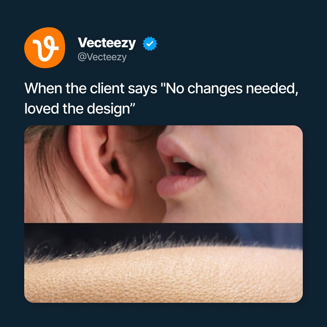 Music to our ears 🥰🗣️

#designmeme #designcommunity #freelancedesigner