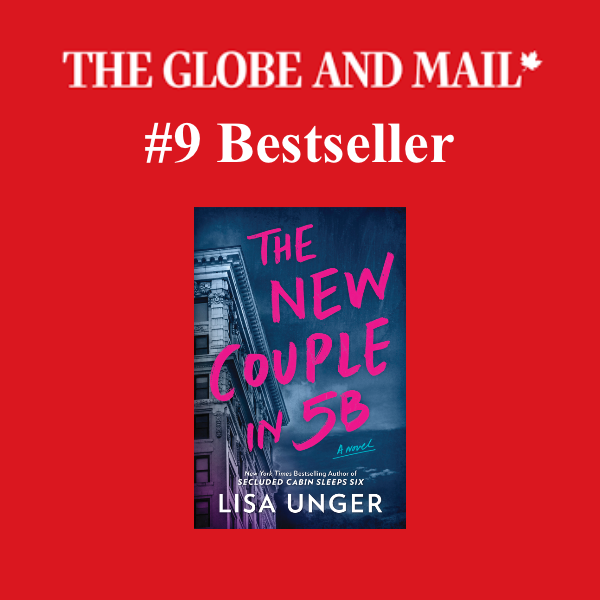 Wow. THE NEW COUPLE IN 5B is a bestseller in Canada for the third week in a row! Thanks so much to all of the wonderful readers. ❤️🇨🇦