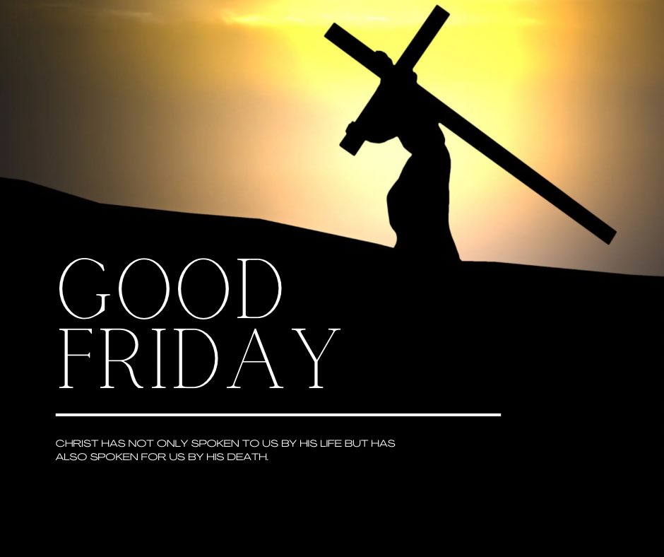 On this Good Friday, let us reflect on the ultimate sacrifice made out of boundless love.