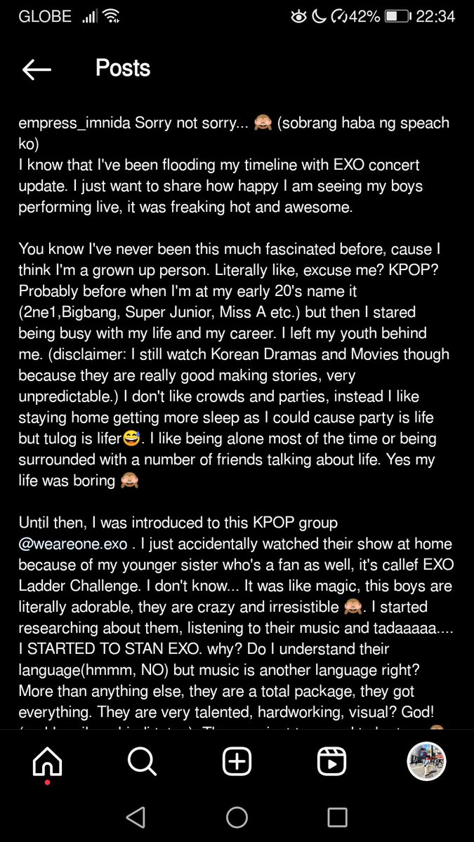 DearMyDearHeart's tweet photo. My confession last 2019 🤧 and I'm f*ck*ng proud of myself.

#EXOisHome https://t.co/gCVQ0ApTla