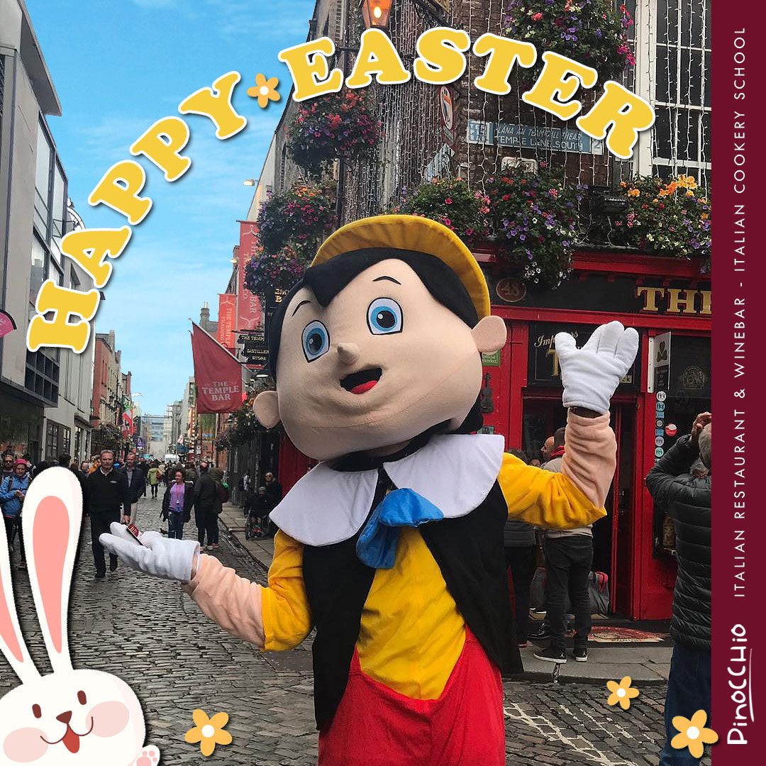 May your #Easter 🌸 basket be full of #joy! 😊 #Love from Pinocchio 💚 #happyeaster #pinocchiorestaurant #italianrestaurant #dublinrestaurant #italianfood #foodie #yummyfood #takeawayfood #fooddelivery #homedelivery #lovefood #foodlover #confortfood #dinner #lunch #sundaylunch