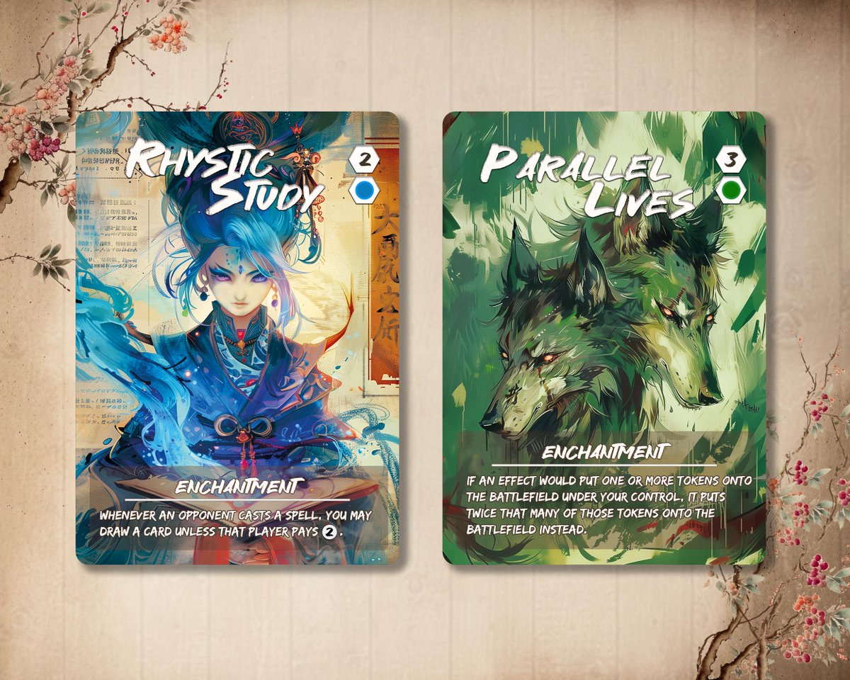 Magical_Proxy's tweet image. Made a good selection of #commander #mtg cards in a japanese style art. Hope you like it !

You can get them in - magicalproxy.etsy.com 

#MTGArt #MagicTheGathering #cEDH #MTGArena #mtgsecretlair #EDH #Mtgproxy #MTGPioneer #mtgfinance #mtgalter