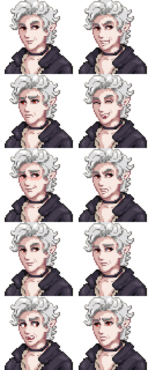 glitchedinorbit's tweet photo. Given the popularity of the Astarion Stardew Valley mod, I wanted to share my portrait retextures! Link below.

Credits to @lambisauce for the base model.

#StardewValley #SDV #Astarion https://t.co/BgIkePaSVn