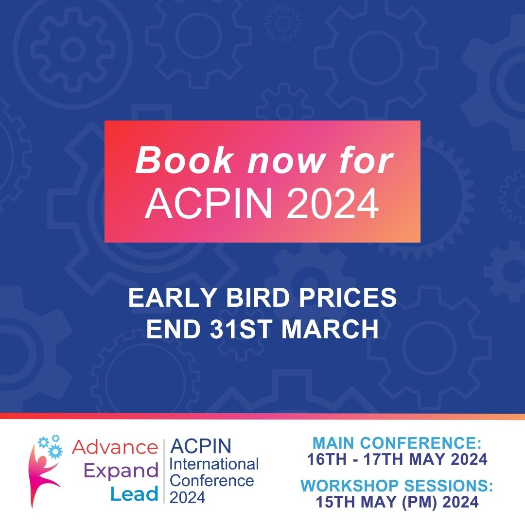 DON’T BE AN APRIL FOOL! Early bird prices end 31st March so book your ticket now and get involved in ACPIN 24! acpin.net #ACPIN2024 #Conference #neurophysio #neurology #physiotherapy