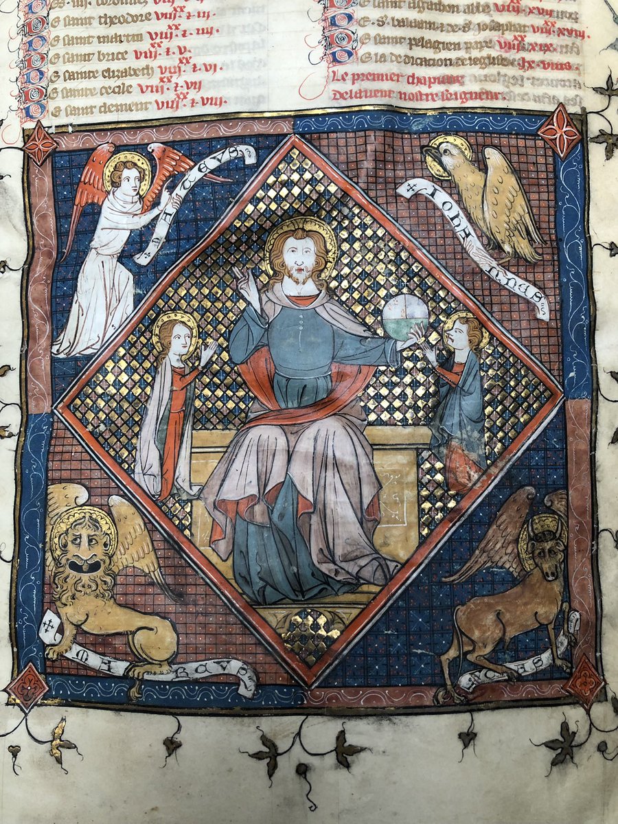 eligidius's tweet photo. Cet après-midi, mon stagiaire lit la Légende dorée ! https://t.co/OZofR0gRjA