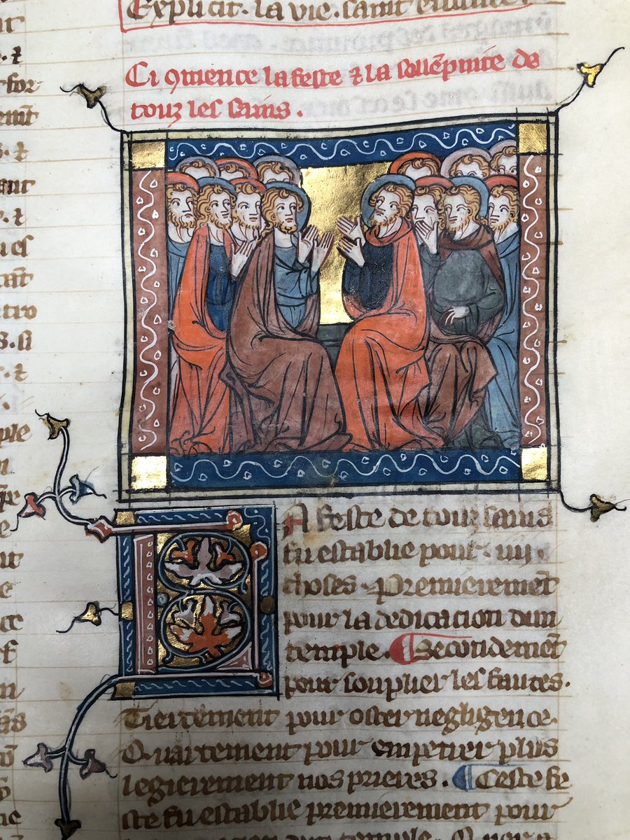 eligidius's tweet photo. Cet après-midi, mon stagiaire lit la Légende dorée ! https://t.co/OZofR0gRjA