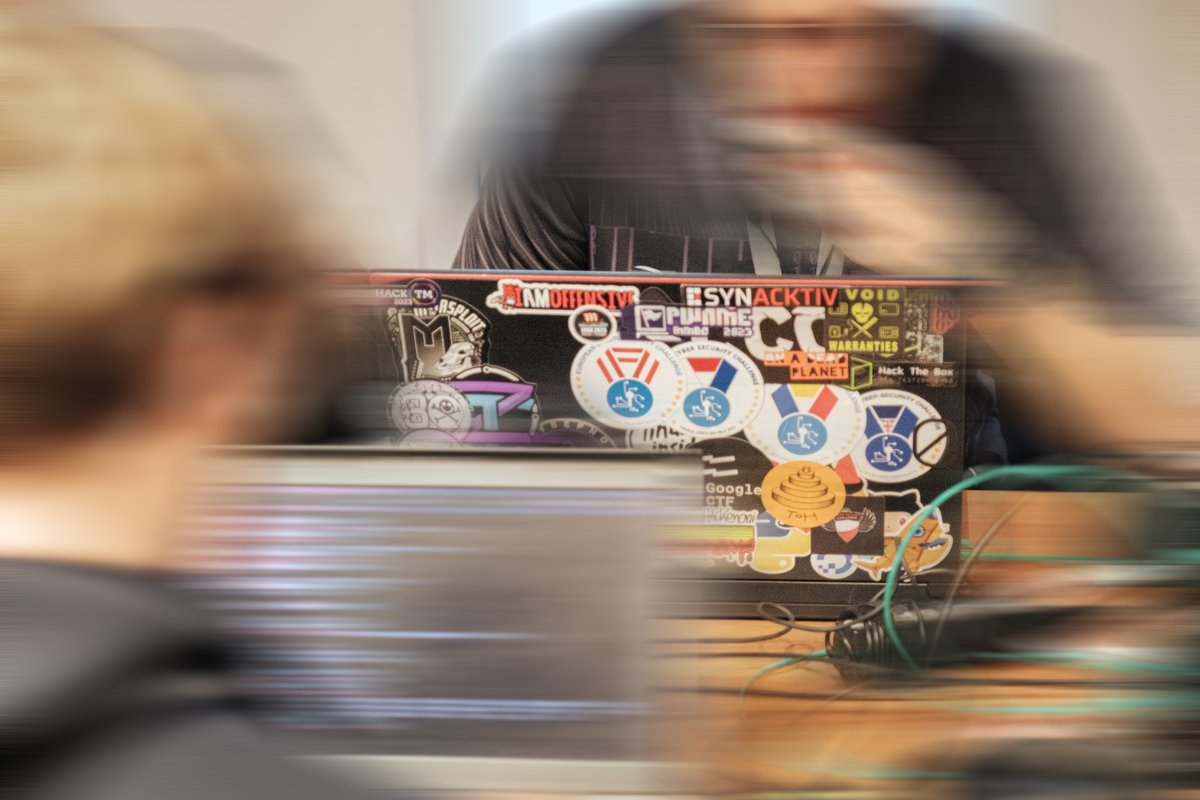 CSCGreece's tweet image. Shoutout to all the conferences, hackathons, CTFs and random sticky moments of pure fun that made these masterpieces. Let the stickers do the talking! 

Who else has a collection like this? #StickerGoals