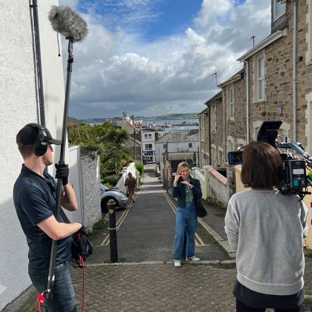 Currently starting its festival circuit is TO WOMB IT MAY CONCERN a very special #shortfilm I made with my company @20southstreet Check out a #FlashbackFriday moment from our great time on location in #falmouth 🎬 For more visit towombitmayconcern.uk #EndometriosisActionMonth