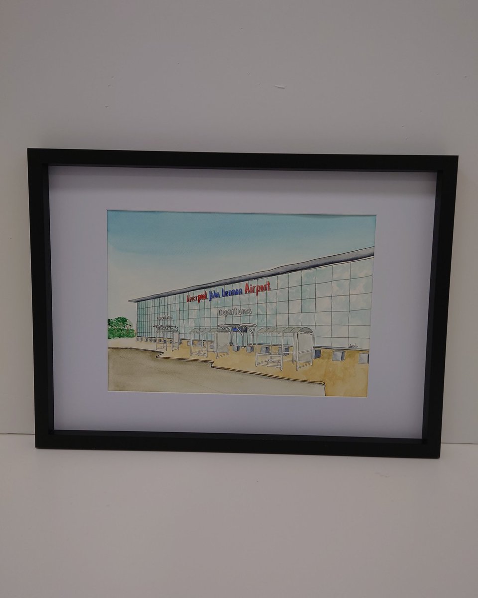 This is a commission I did for someone who has retired from <a href="/LPL_Airport/">Liverpool John Lennon Airport</a>  after over 40 years service.

I hope he enjoys his well earned retirement

I'm sure that you will be missed by everyone at Liverpool John Lennon Airport