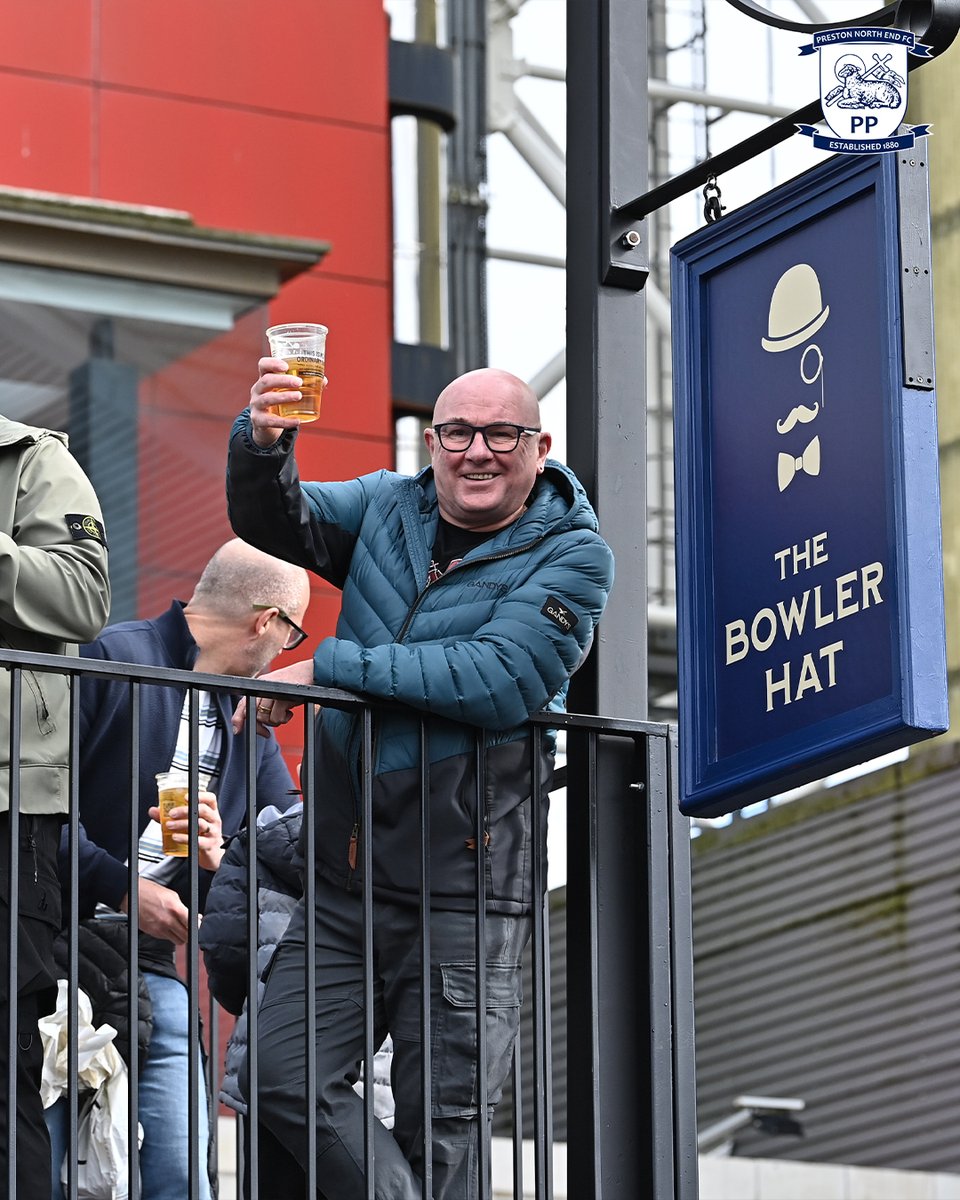 pnefc's tweet photo. 🍻 Great to see so many at the opening of The Bowler Hat. 🎩

#pnefc https://t.co/IPmh50MgXA