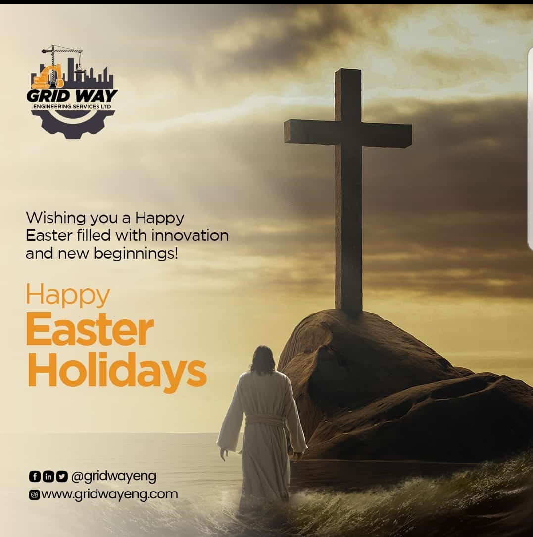 jekayug's tweet image. Sending warm Easter wishes from Grid Way Engineering Services Limited!
May your home be filled with love and joy. Need engineering solutions?
Reach out to us to turn your visions into reality.
Happy Easter! 🐣🌟
#EasterGreetings #GridWayEngineering