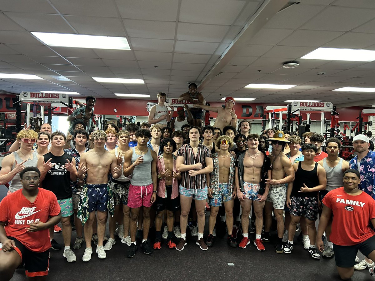Annual 3rd Period Football Spring Break Beach Workout is in the books! The guys are ready for the beach after getting after it in The Dawg Pound! Let’s go!!! #FAMILY #NORTH #BeADawg #CHAMPIONSHIPEVERYDAY #SpringBreak24