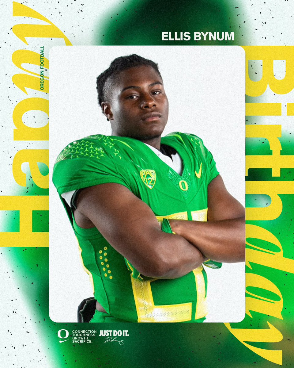 Wishing @JordanJames24 and @EllisBynum a happy birthday! #GoDucks