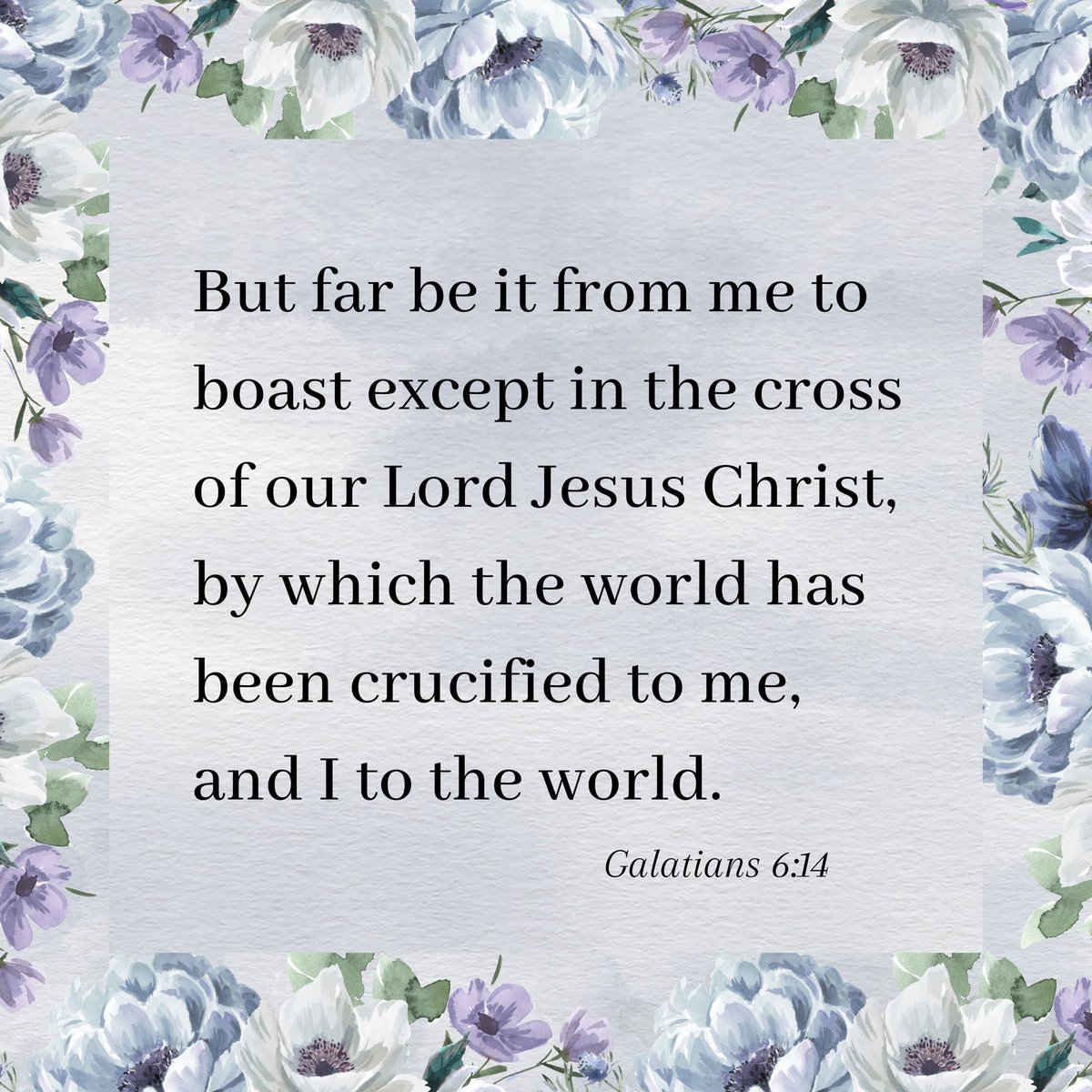 Boasting in the cross of Christ 🤍 #verseoftheday #GoodFriday #holyweek #bibleverse #biblestudy #Jesussaves #JesusisLord 🙌🏼