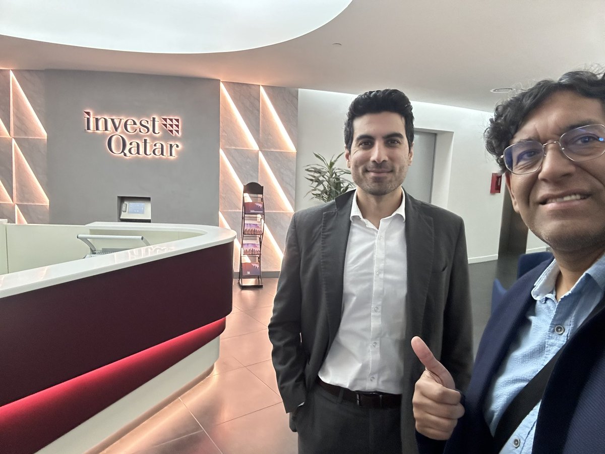 VISITING INVEST QATAR AND QATAR SCIENCE & TECHNOLOGY PARK After visiting  the academic core of quantum computing and quantum technologies, I started  scouting and exploring the Qatar organizations where science, technology,  and
