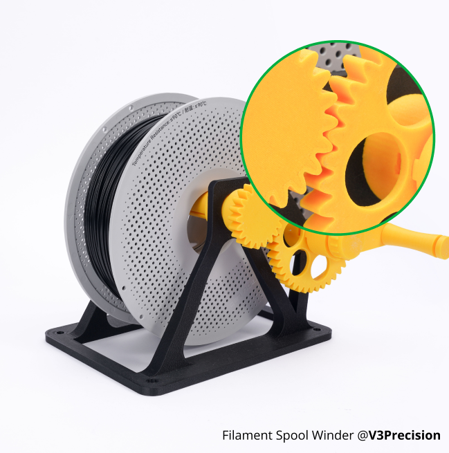 v3precision's tweet photo. Featured on Bambu Lab Ads.  Download it at MakerWorld https://t.co/WGQhhRFBOq https://t.co/19mQKWJlXw