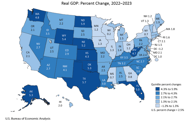 Get details about how the economy and personal income performed in your state for all of 2023 by reading our latest blog: bea.gov/news/blog/2024…