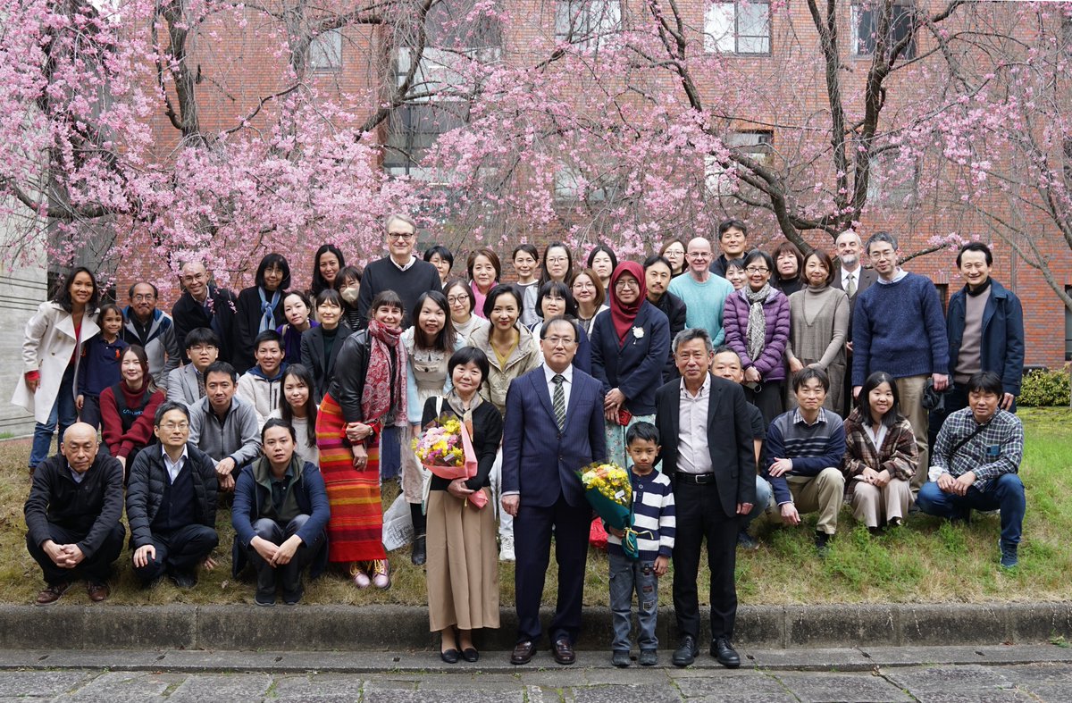 🌸Spring has arrived at the Center for Southeast Asian Studies (CSEAS), Kyoto University (2024/3/28)🌸