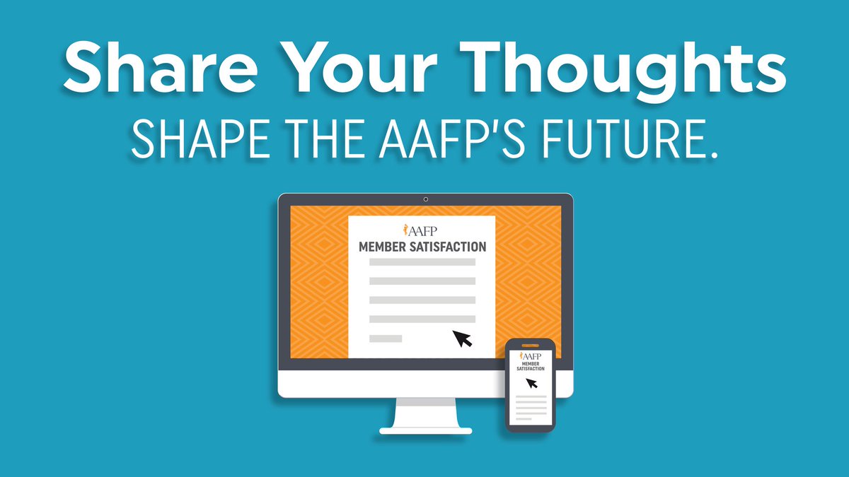 This Sunday, March 31, is the last day you can take the 2024 Member Satisfaction Survey. Member satisfaction drives everything the AAFP does, so your responses help determine the focus of upcoming efforts. Learn more: bit.ly/49QGJZe