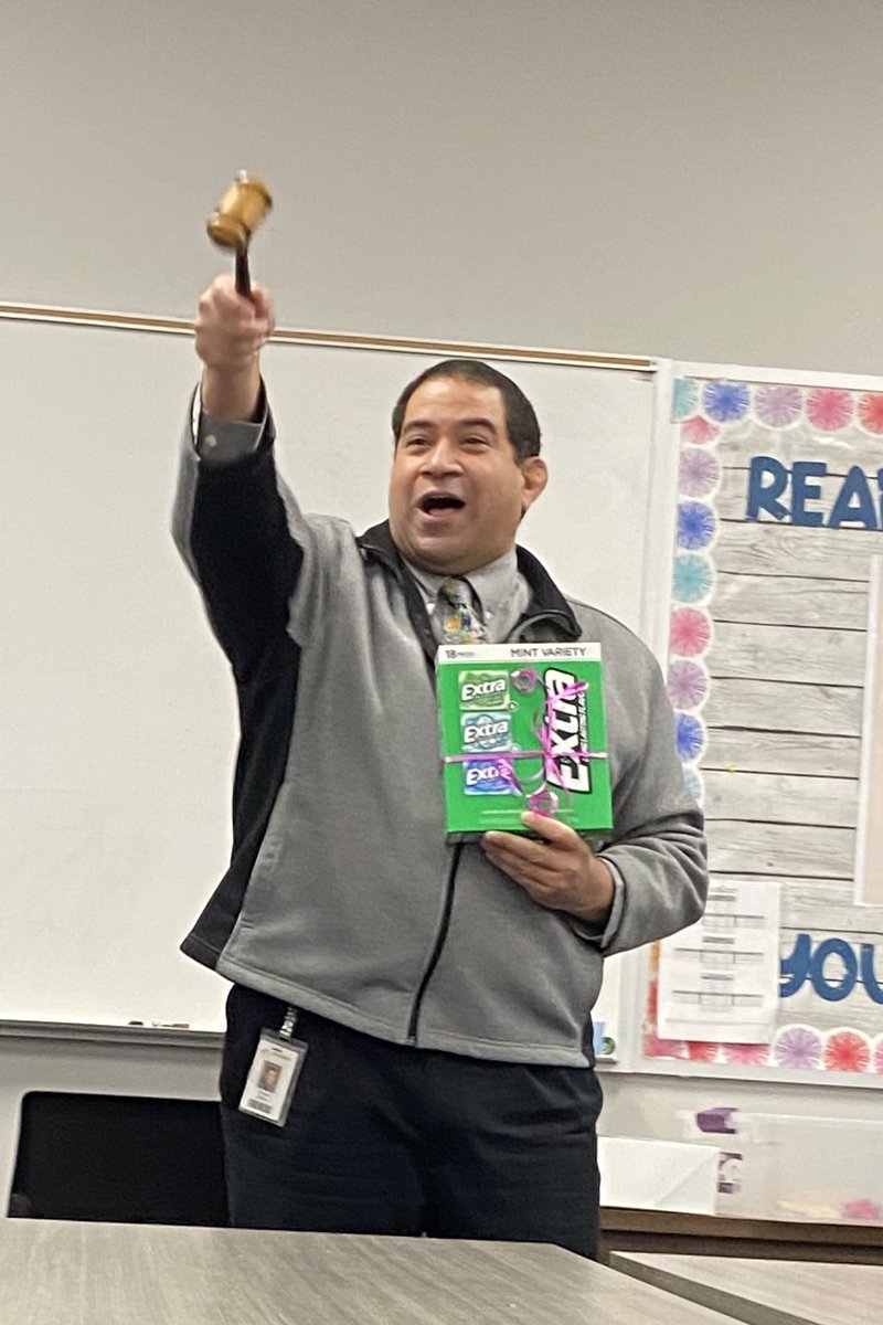 Legacy 8-2 held our incentive auction yesterday. Using tickets that they earned for demonstrating Colts Caring Community values, students bid on highly sought after items. Mr. Britts did an excellent job as auctioneer.