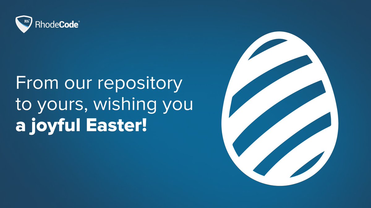 rhodecode's tweet image. Easter 'commit' from RhodeCode! 👨💻
May your code compile smoothly and your tests pass this spring!
#eastergreetings #rhodecode #git #mercurial #svn #codemanagement