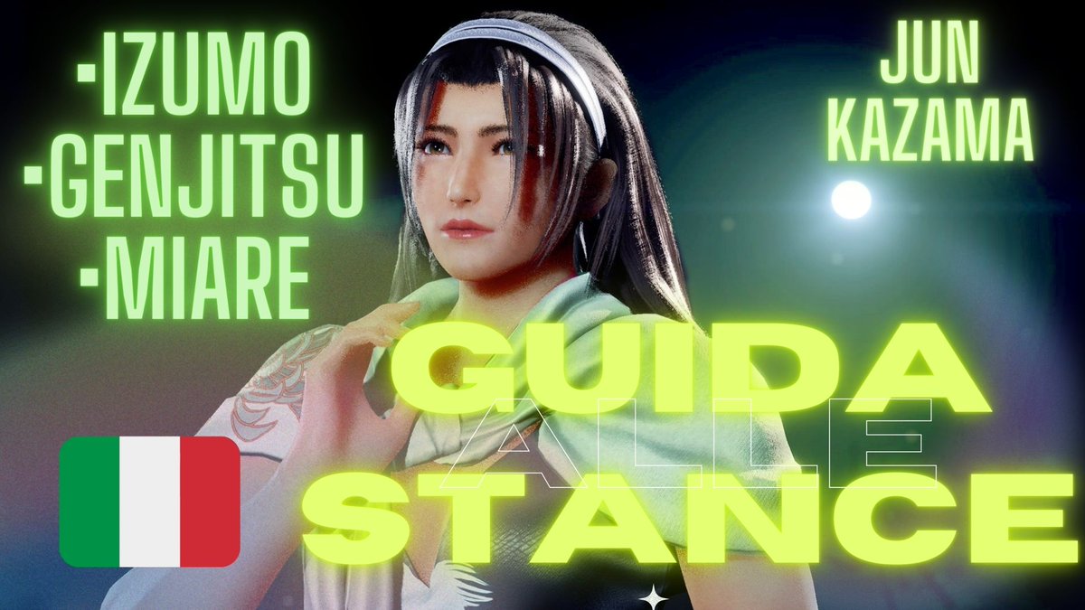 LuxSylva_'s tweet photo. Per i miei amici italiani mi sono permessa di fare un mini video per aiutare chi si approccia adesso su Jun !!! Ho aggiunto delle notazioni su screen, spero che come inizio possa tornarvi utile!!! Come richiesto!
✨🌟💫
#Tekken8 #JunKazama #Stances #HowToPlay
 
🔗Link SOTTO!!!🔗 https://t.co/ULBe2ui95V