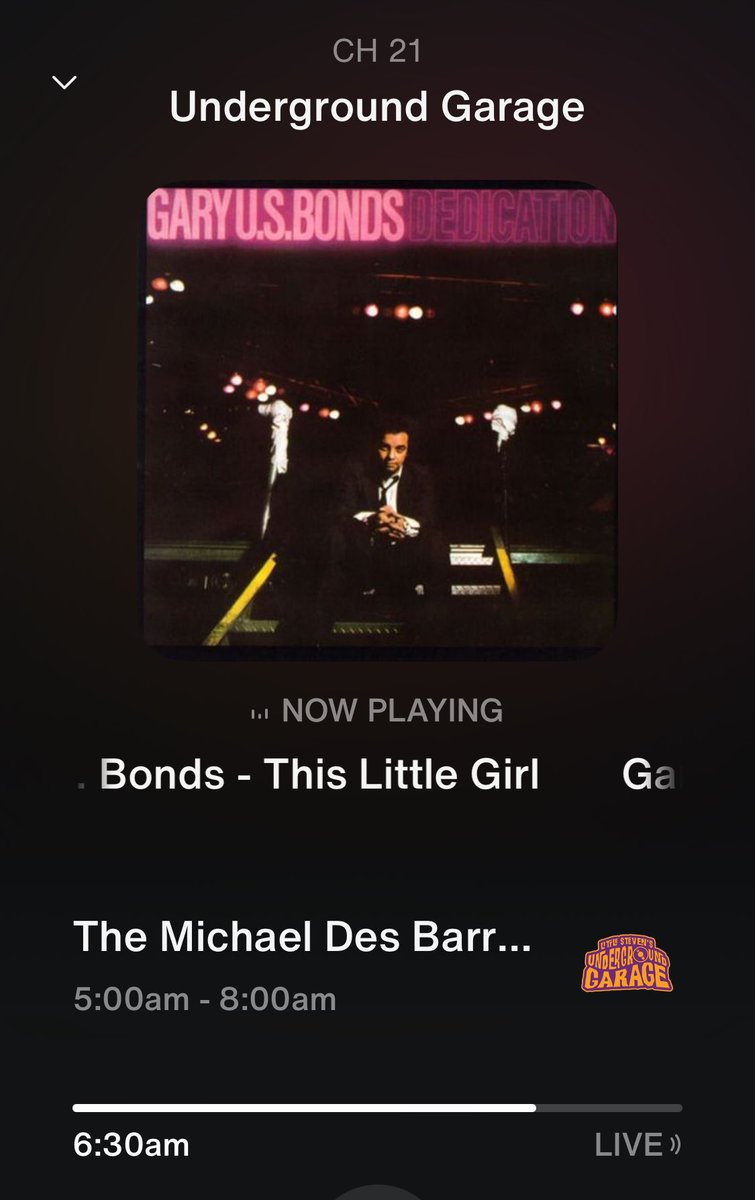 Another remarkable show from ⁦@MDesbarres⁩ This is just one of the many high points of ⁦@littlesteven_ug⁩ radio this week. Thanks and have a great weekend! #RaveOn💫🎵⚡️