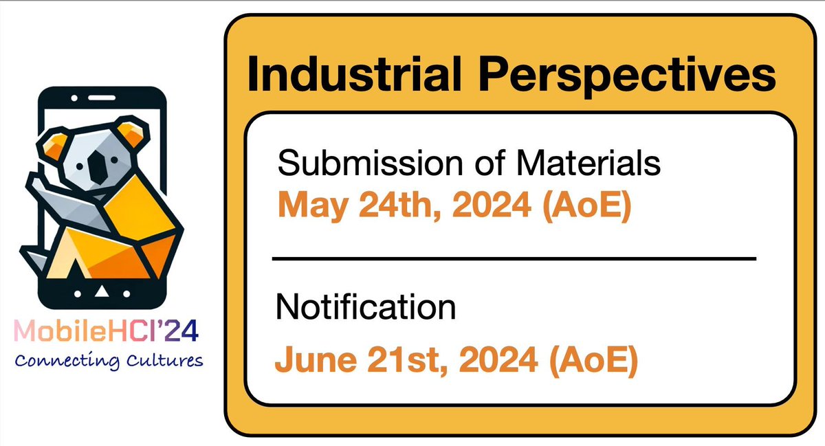 MobileHCI 2026 tweet media