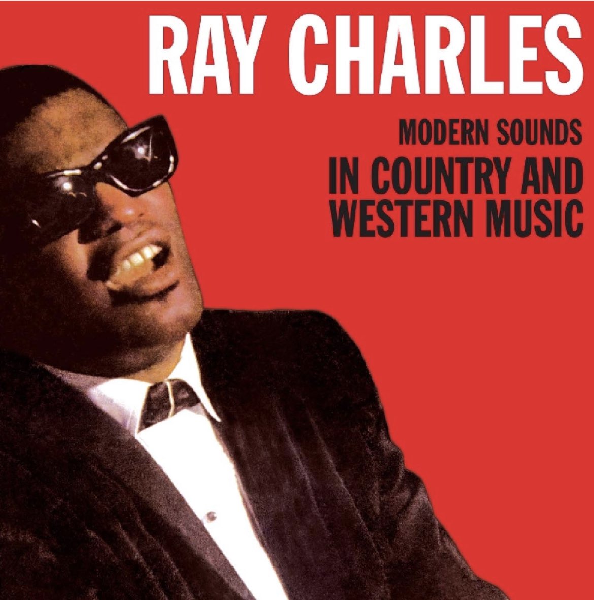 RAY CHARLES was also a country star! And dominated the charts with his country album.