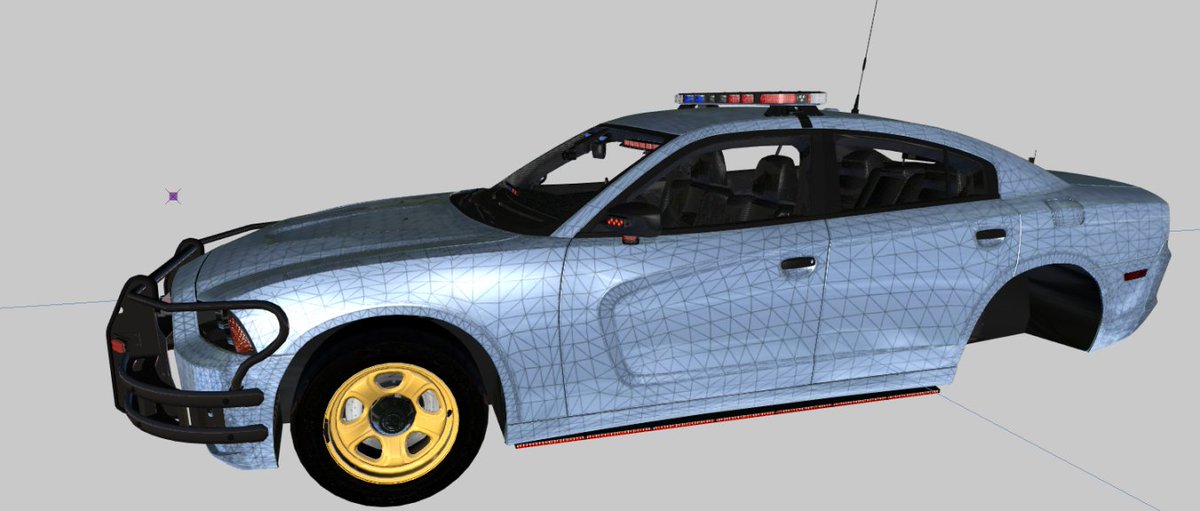 socalthero's tweet image. First of the 3 dodges for OCRP&apos;s BCSO update. Welcome back to the LEO Fleet 2014 Charger 😉