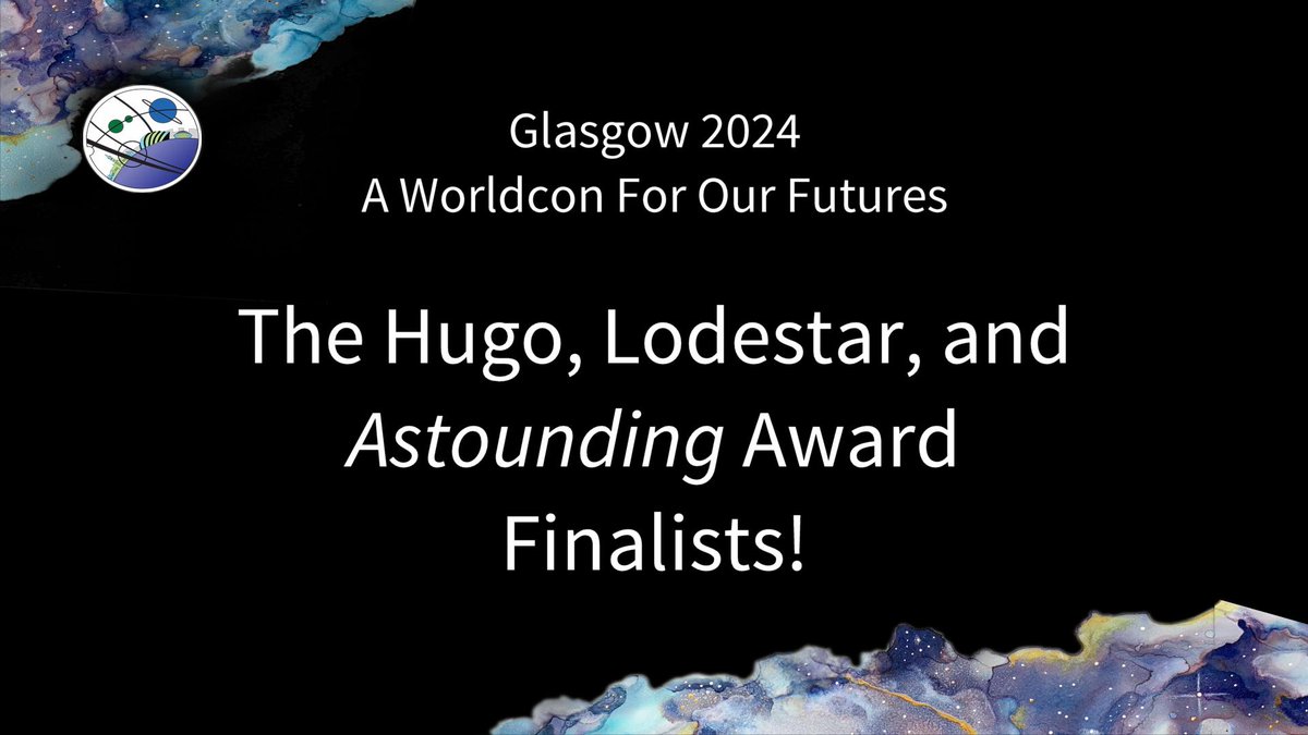 Watch the announcement of the Finalists for The Hugo, Lodestar and Astounding Award in this specially curated video by the Glasgow 2024 Worldcon Team: youtu.be/JqWYSAUrPrg Congratulations and best of luck to all the Finalists! #Glasgow2024 #HugoFinalists #Hugos