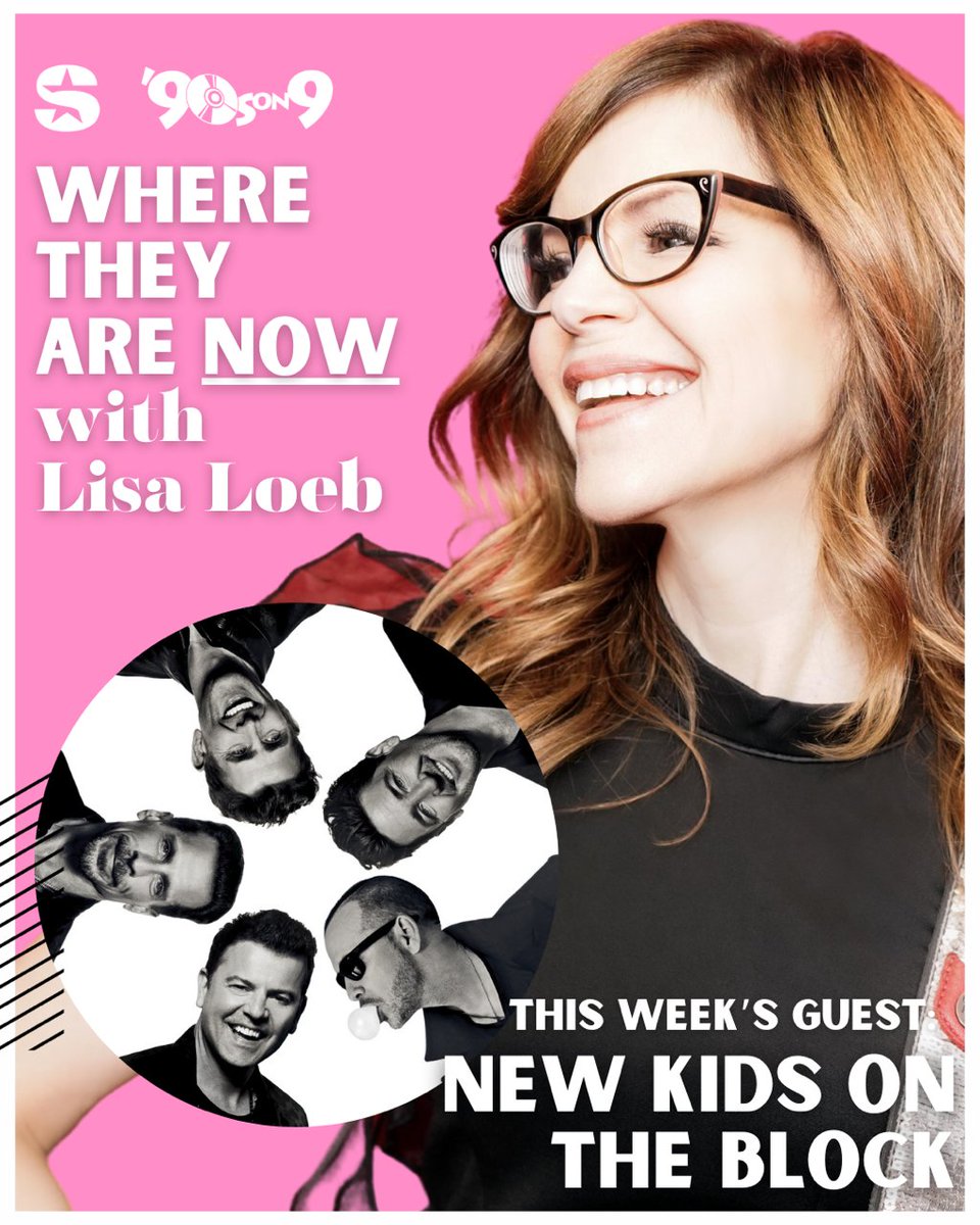 BLOCKHEADS! Tune in TODAY to @LisaLoeb's “Where They Are Now” segment at 12pm, 4pm, and 8pm ET on SIRIUSXM @90sOn9 and listen to our full length interview any time on the @siriusxm app! 🤖❤️