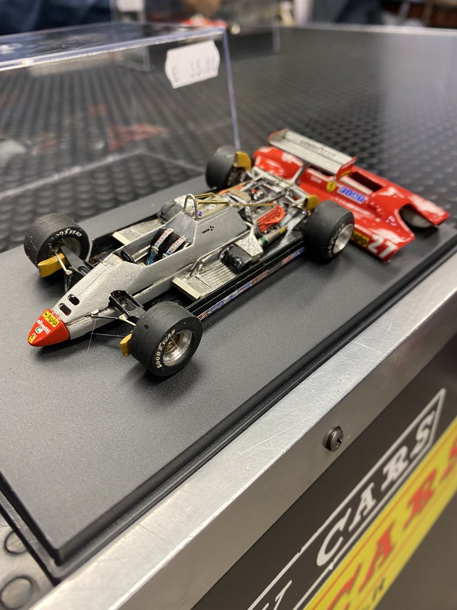 Ferrari 126 C2 Test 1982 Meri Kits Scala 1:43 #tinycars #ferrari