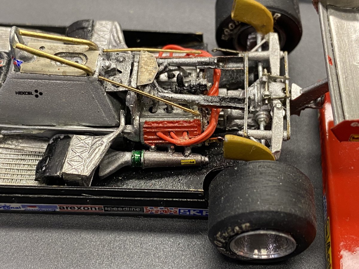 Ferrari 126 C2 Test 1982 Meri Kits Scala 1:43 #tinycars #ferrari