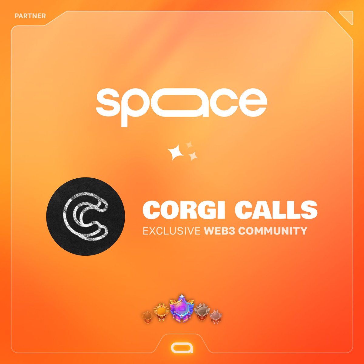Building for traders 🤝 building with traders Spaace is thrilled to announce its fundraising partnership with @CorgiCalls, a vibrant web3 community offering leading-edge alpha and educational content. Exciting times lie ahead as we join forces with Corgi Calls members to