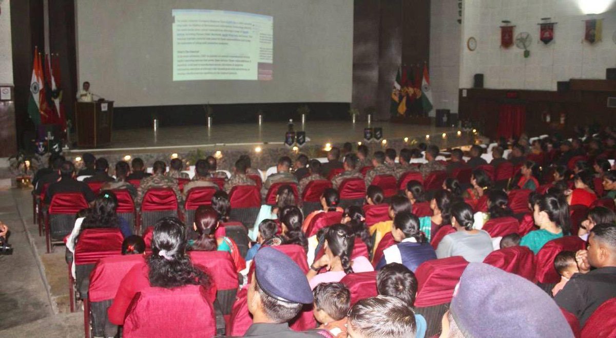 IaSouthern's tweet photo. #CyberSwachhtaAbhiyan
Dr @tandonrakshit, a renowned #CyberSecurity expert, conducted an interactive session on Cyber Security at #Gwalior. Troops & families of #ShahbaazDivision, gained invaluable insights, elevating their cyber consciousness
#SudarshanChakraCorps
#codesnag https://t.co/H8U6xxBH9b
