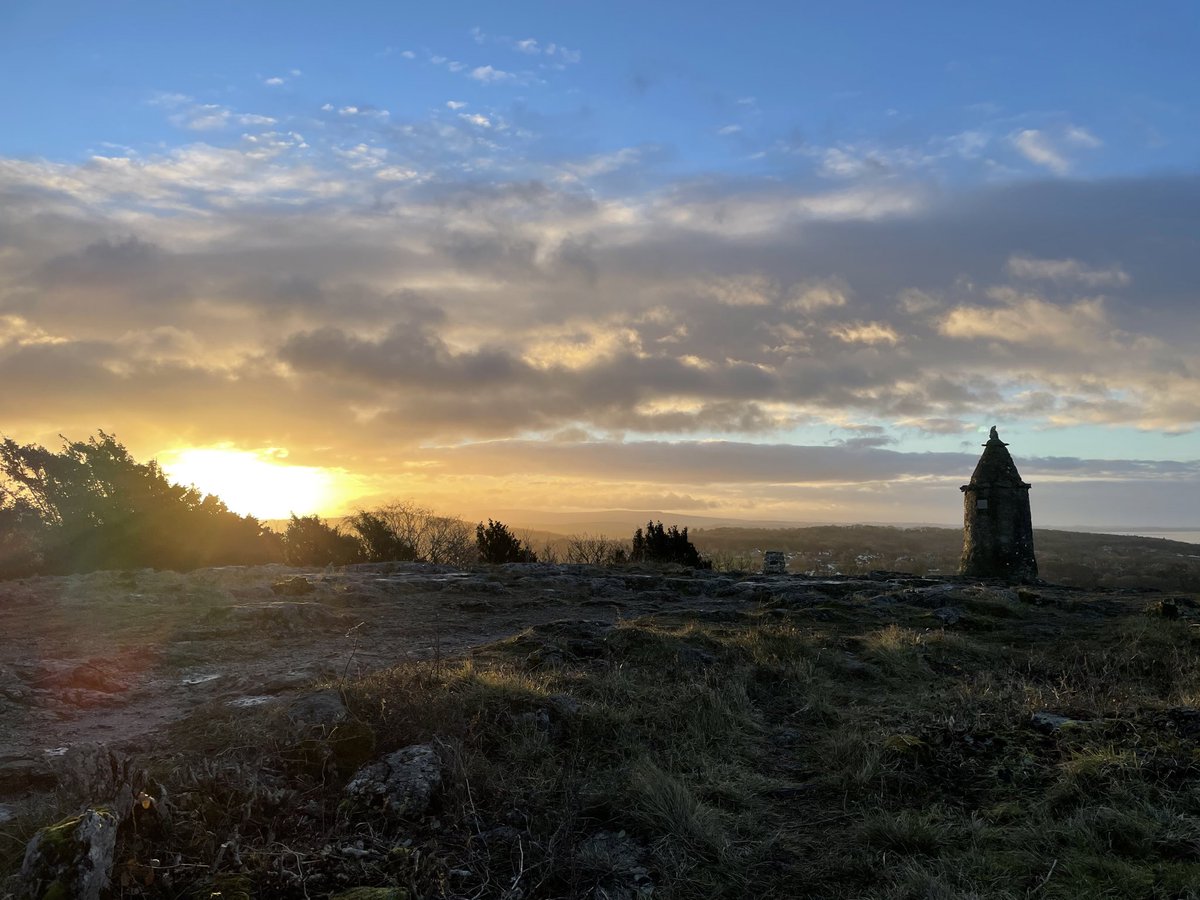 On top of the world. This stunning sunrise at the Pepperpot was a nice way to kick off the Easter weekend. #EveryoneNeedsNature