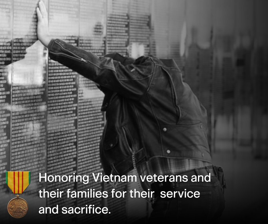 🎖️ #DYK : March 29 is National #VietnamWar Veterans Day Thank and honor our Vietnam veterans for their service & sacrifice! • 268 Medals of Honor were awarded for the Vietnam War • ~ 73% of living MoH recipients are Vietnam vets #ThankVietnamVets | @USArmy | @ArmyHistory