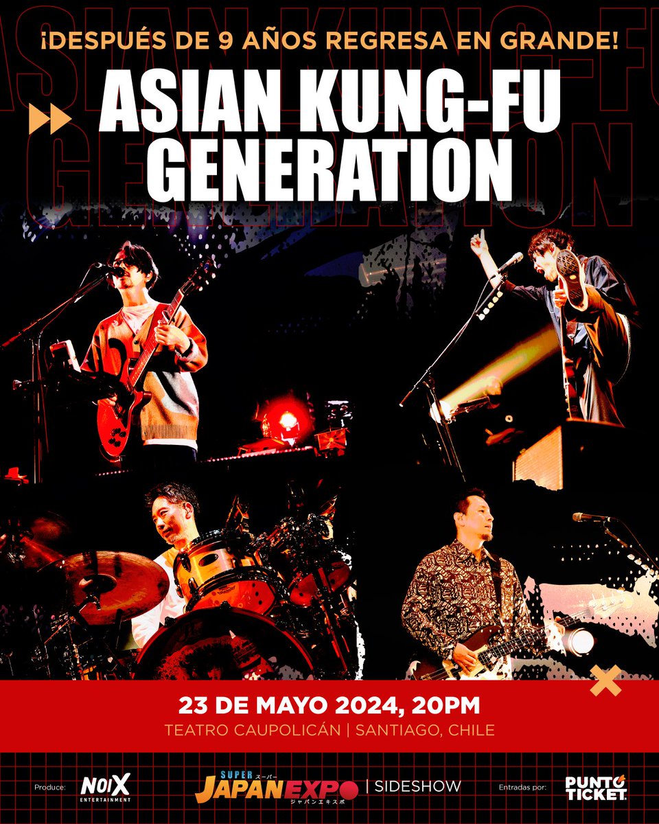 ASIAN KUNG-FU GENERATION Info on X