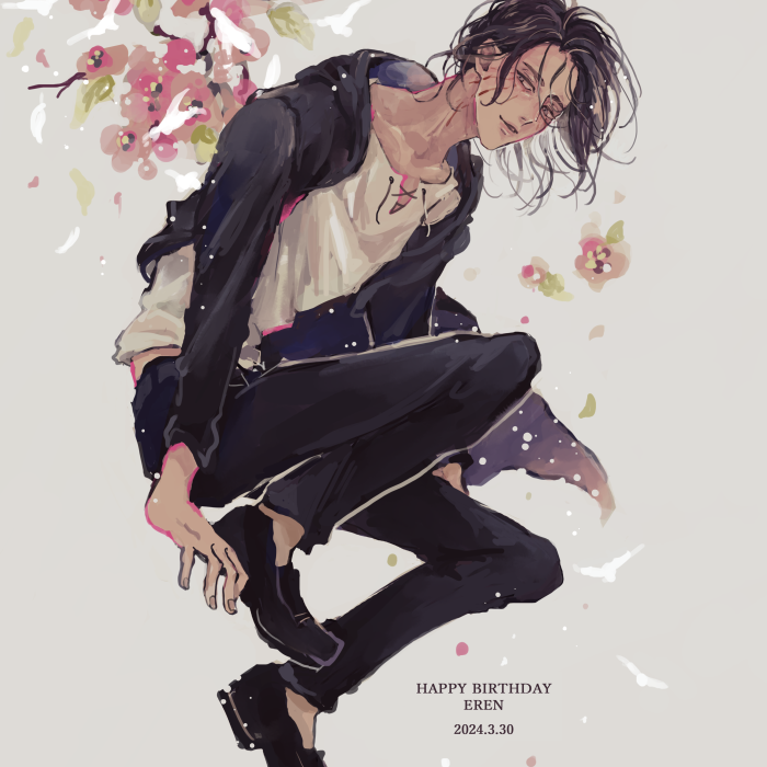 エレンお誕生日おめでとう！！！！！！！

#エレン生誕祭2024
#エレン・イェーガー生誕祭2024