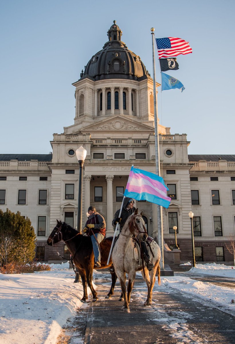 This ain't Texas.
We're South Dakotan. 
Don't be a bully just let trans people live now.
