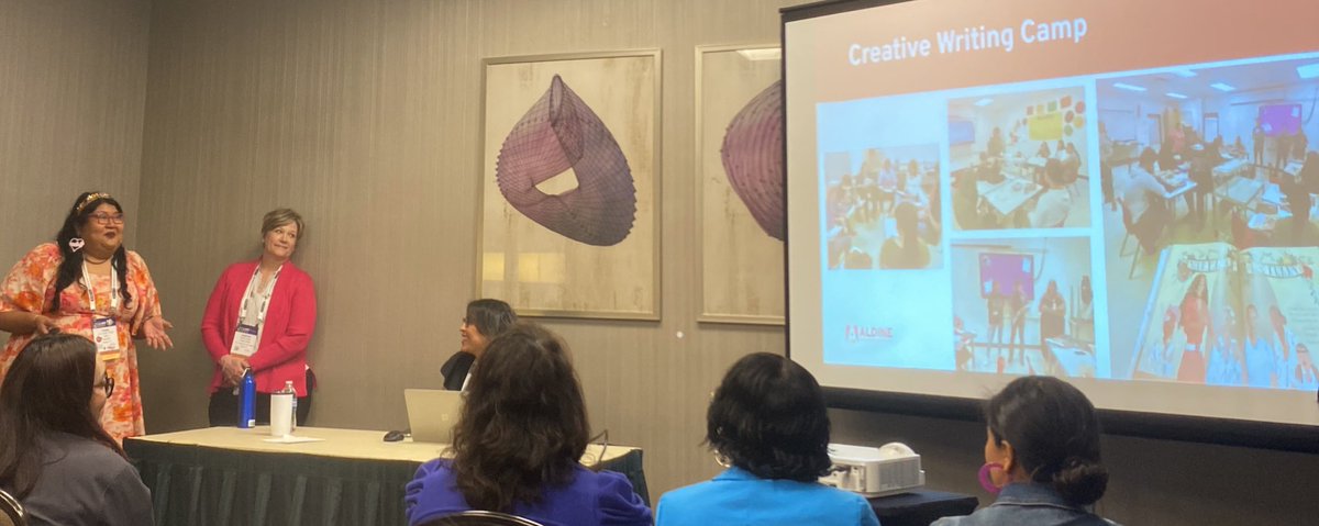 delgadong94's tweet photo. Excited to share the work we are doing with our newcomer students in @AldineISD, in collaboration with @DrZelayaSpeaks, @NoNieqaRamos and @AldineArt at #NABE2024! #NewcomersCan @DrFavy @drgoffney @mslowpaz @AldineAEA @NABEorg @TA4BE https://t.co/Hwkpw8cHDd