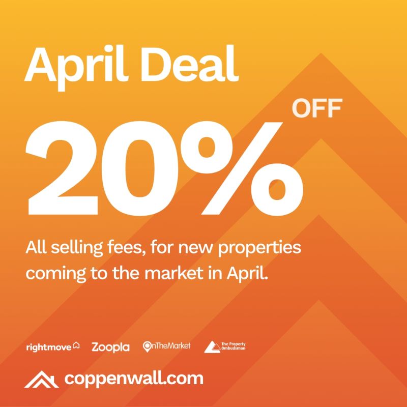 An exciting deal coming from B&E Boys tenant Coppenwall Estate Agents this April! Get 20% off all seller fees on new properties brought to market for the month of April! If you’ve been thinking about a change - now is the time to do it! #supportlocal #rossendale #localbusiness