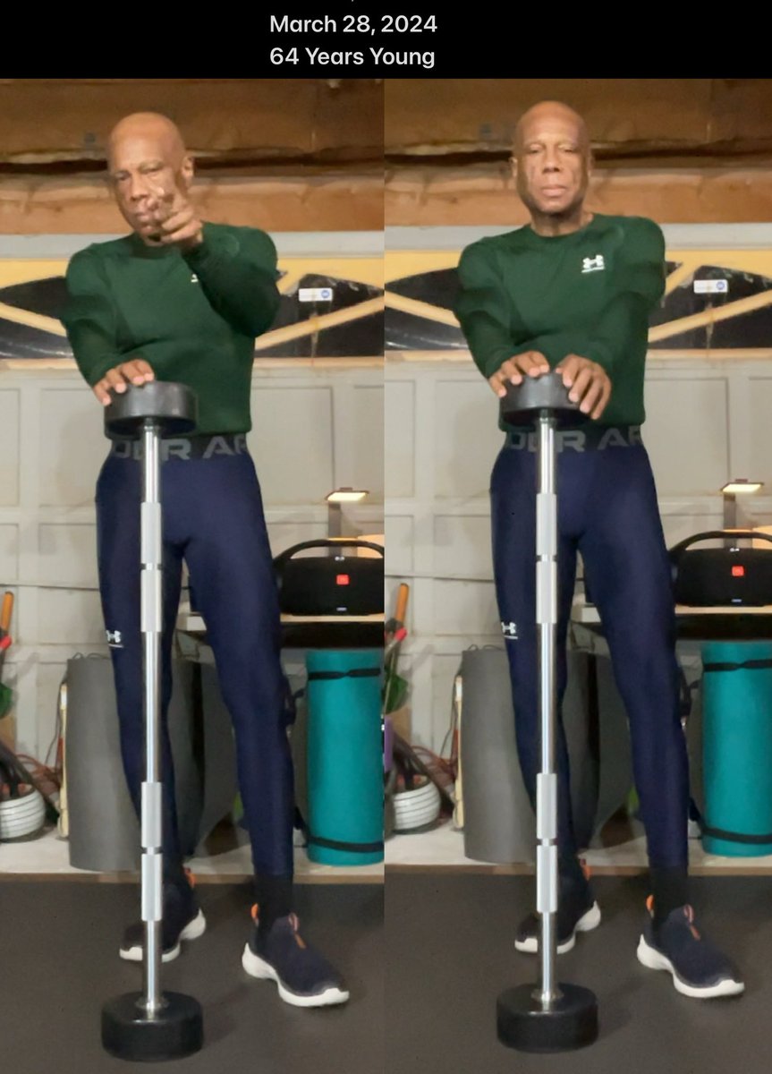 hustonmckinney's tweet image. That’s me, #OldBaldHeadDude.
An ≈ 65 year old baldhead dude 25 years living a #HealthyLifestyle &amp;amp; no #WeightLossDrugs like #Ozempic.
#Ozempic is meant to be taken FOREVER.
What will bodies look like 25 yrs on drugs that interfere with the body’s  normal function.
➡️ ⏳🤔
SMFH😱