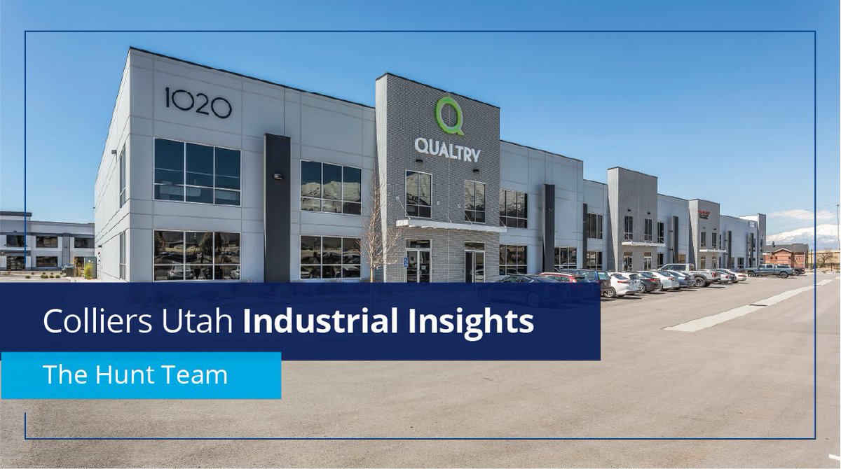 The Utah industrial market continues to perform well given the reduction in 2023's average deal size. We predict 2024 will be remarkably healthier for Industrial movement in the state. Read about the hidden good news! ow.ly/cGb450R4I0k #AccelerateSuccess #IndustryInsights