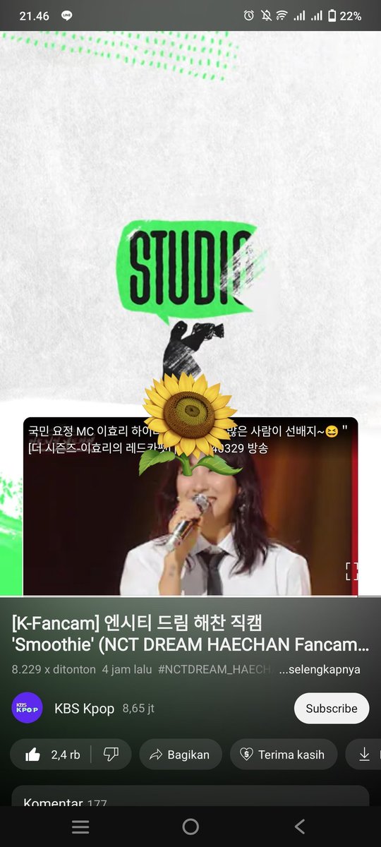 🌻 SUNFLOWERS STREAMING PARTY 🌻

[K-Fancam] 엔시티 드림 해찬 직캠 'Smoothie' (NCT DREAM HAECHAN Fancam)

🔗youtu.be/wvXJKi3XvC8?si…

tags : <a href="/yxnngl/">yen</a> <a href="/echilloverzz/">𝐢𝐢•ﻌ•</a> <a href="/sunzhyuckie/">bie 💭</a> <a href="/sunloveshc/">maritzaa‧₊˚🧸</a> @LEE66HAECHAN <a href="/uyacupang/">ᵤyₐ 𝚌ᵤ𝐩ₐ𝚗g</a> <a href="/haechocolle/">nii.`ᵕ› •</a>

#HaechanMillionViews
#HAECHAN #해찬